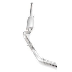Stainless Works 2015-16 Ford F-150 2.7L/3.5L 3.5in Catback Chambered Muffler Factory Connection - Image 3
