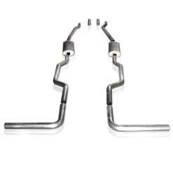 Alternative view of Stainless Works Chevy/GMC Truck 1967-87 Exhaust 2.5in Turbo Muffler System