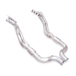 Alternative view of Stainless Works 2020 Ford GT500 2 in Exhaust Headers With High-Flow Cats