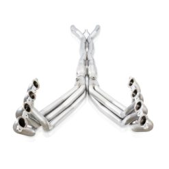 Alternative view of Stainless Works 2014-18 Corvette 6.2L Headers 2in Primaries w/ High-Flow Cats X-Pipe