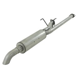Alternative view of MBRP 09-11 Toyota Tundra Cat Back Turn Down Single Side Aluminized Exhaust