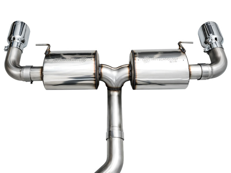 AWE 19-23 BMW 330i / 21-23 BMW 430i Base G2X Touring Axle Back Exhaust - Chrome Silver - Image 8