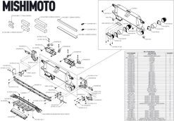 Mishimoto 21+ Ford Bronco High Mount Intercooler Kit - Silver - Image 12