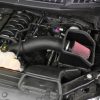 JLT 15-19 Ford F-150 5.0L Black Textured Cold Air Intake Kit w/Red Filter
