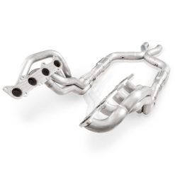Alternative view of Stainless Power 2011-14 Mustang GT Headers 1-7/8in Primaries High-Flow Cats 3in X-Pipe