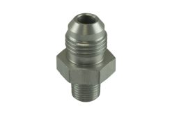 Turbosmart -6AN Flare to 1/8 NPT Male Straight - Clear