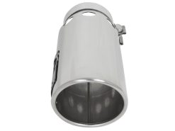 aFe Power Intercooled Tip Stainless Steel - Polished 4in In x 5in Out x 12in L Bolt-On - Image 2