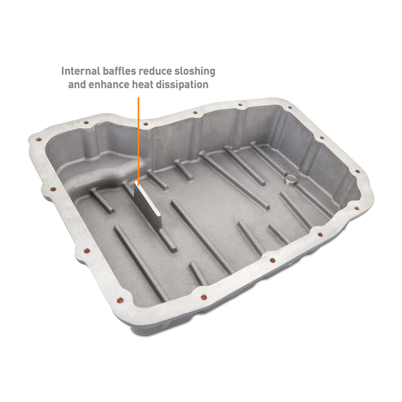 Mishimoto 2007.5 + Ram 6.7L Cummins 68RFE Transmission Pan - Cast - GR - Image 5