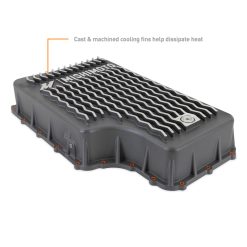 Mishimoto 2011+ Powerstroke 6R140 Transmission Pan - Cast - GR - Image 5
