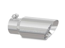 MBRP Universal Tip 4in OD 3in Inlet 10in Length Dual Wall Angled End T304 - Image 3