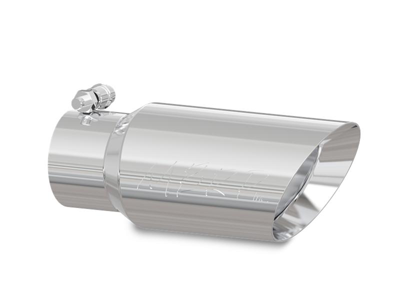 MBRP Universal Tip 4in OD 3in Inlet 10in Length Dual Wall Angled End T304 - Image 3