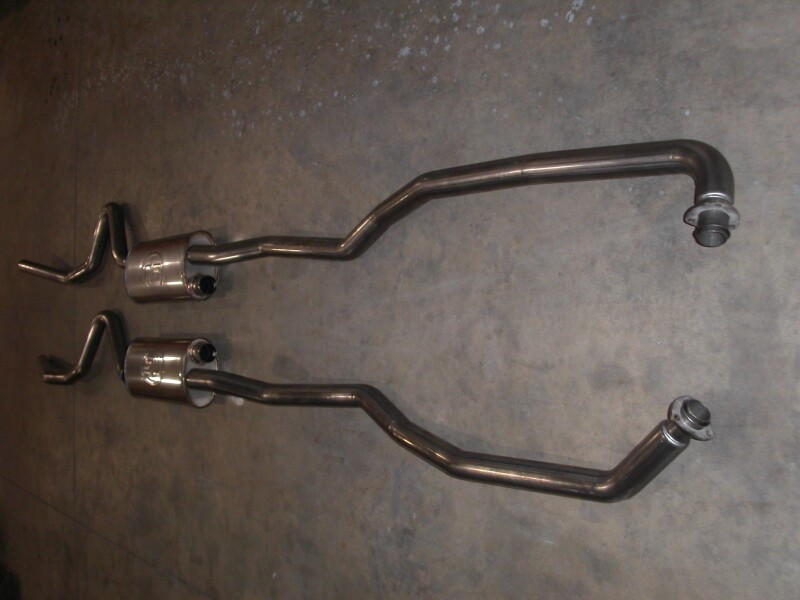 Stainless Works Chevy Chevelle Small Block 1968-72 Exhaust Stainless Factory Connect - Image 2