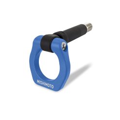 Alternative view of Mishimoto 15-19 BMW F80 M3 Blue Racing Front Tow Hook