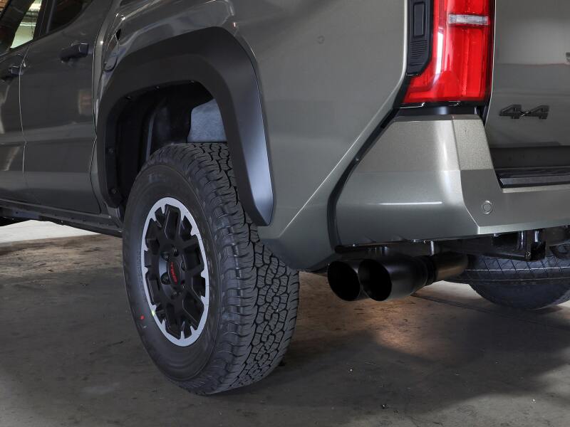 aFe 24-25 Toyota Tacoma L4-2.4L (t) Vulcan Series 2.5in to 3in Cat-Back w/ Black Tip - Image 5