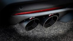 Alternative view of Borla 2024 Ford Mustang GT 5.0L V8 3 in ATAK Catback Non-Active Exhaust- Carbon Fiber Quad Tip