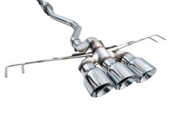 AWE Tuning 2023 Honda Civic Type R FL5 Track Edition Exhaust w/ Triple Chrome Silver Tips - Image 24