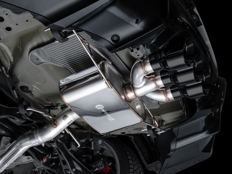 AWE Tuning 2024 Acura Integra Type S DE5 FWD Touring Edition Exhaust w/ Triple Diamond Black Tips - Image 17