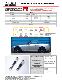 Alternative view of HKS Hipermax R AP1/AP2