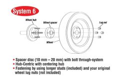 Eibach Pro-Spacer 20mm Spacer / Bolt Pattern 5x112 / Hub Center 57.1 for 02-08 Audi A4 (B6/B7) - Image 7