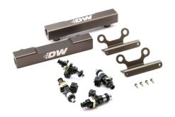 DeatschWerks 02+ Subaru WRX / 07+ STI/LGT Top Feed Fuel Rail Upgrade Kit w/ 1500cc Injectors - Image 4