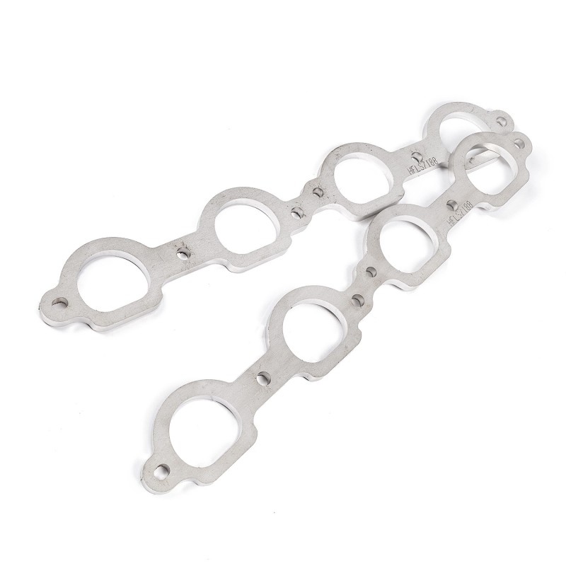 Stainless Works Chevrolet LS7 D-Port Shaped Header 304SS Exhaust Flanges 1-7/8in Primaries - Image 5