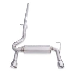 Stainless Works 2018+ Jeep Wrangler JL 304SS Factory Connect 2.5in Cat Back Exhaust System - Image 8
