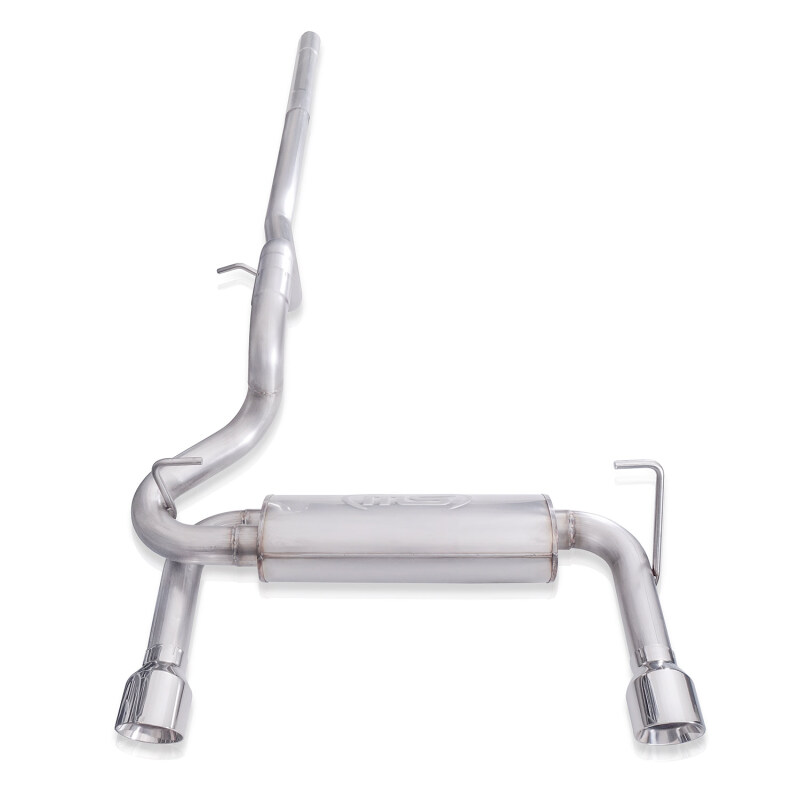 Stainless Works 2018+ Jeep Wrangler JL 304SS Factory Connect 2.5in Cat Back Exhaust System - Image 8