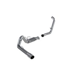 Alternative view of MBRP 2003-2005 Ford Excursion 6.0L Turbo Back Single Side (Stock Cat)