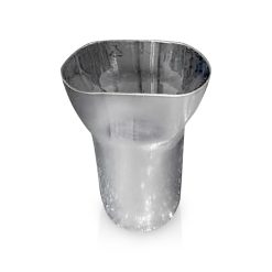 Alternative view of Stainless Works 2 Way Collector - 1 3/4in Inlets 2 1/2in Single Outlet
