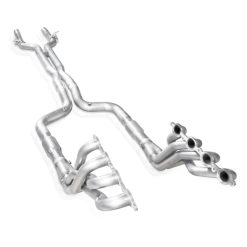Alternative view of Stainless Works 2016-18 Camaro SS Headers 2in Primaries 3in High-Flow Cats X-Pipe AFM Delete