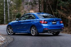 MBRP 17-21 BMW M240I 3.0L 3in Axle Back Dual Rear Exit w/ T304 SS Carbon Fiber Tips (Street Version) - Image 3