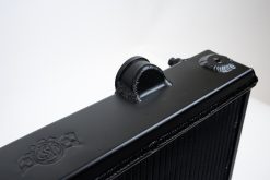 CSF 92-00 Honda Civic w/K-Swap V3 Radiator - Black Finish - Image 3