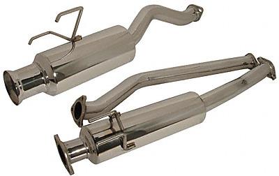 Injen 2013 Dodge Dart 1.4L (t) Catback Stainless Steel Single Outlet 3in Race Inspired Exhaust - Image 5