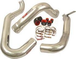 Injen 15-16 BMW M3(F80)/M4 (F82/83) 3.0L L6 Twin Turbo 2PC Aluminum Int. Charge Pipe - Wrinkle Red - Image 8