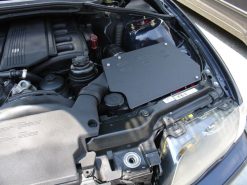 Injen 01-06 BMW 330i E46 3.0L (M54) L-6 Wrinkle Black Short Ram Intake w/ Enc Heat Shield & Adapter - Image 5