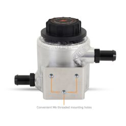 Alternative view of Mishimoto Universal Aluminum Coolant Expansion Tank - Brushed