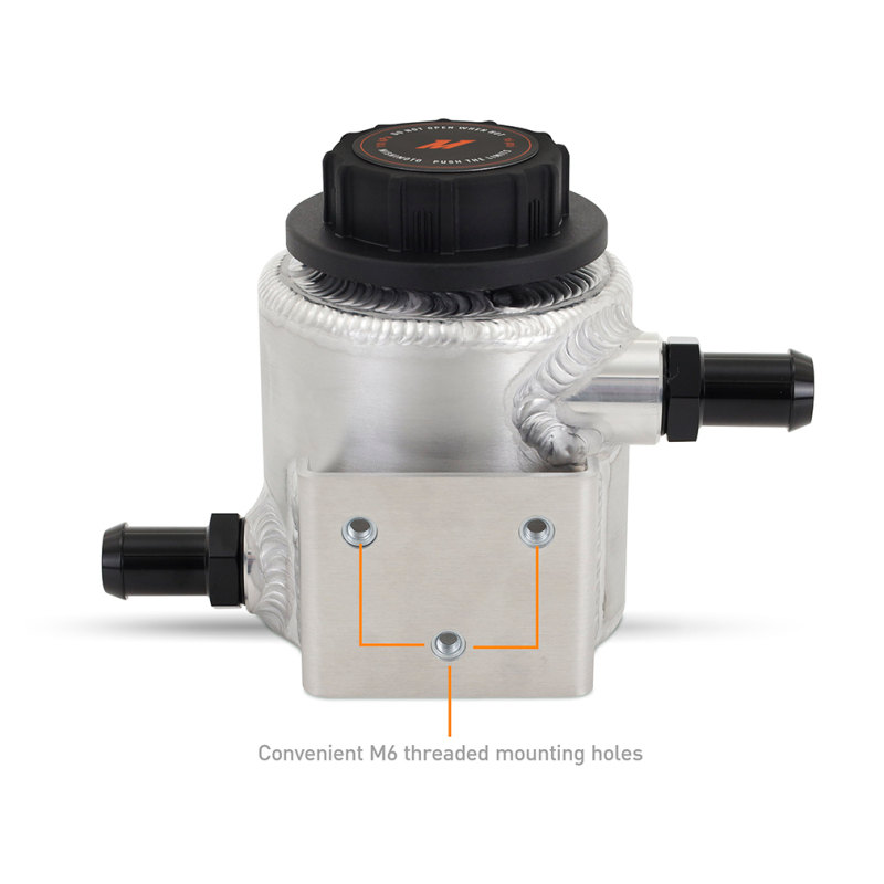 Mishimoto Universal Aluminum Coolant Expansion Tank - Brushed - Image 2