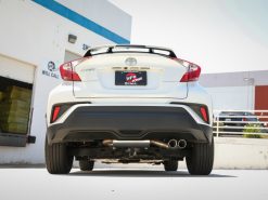 aFe Takeda 18-21 Toyota C-HR 2.0L 2.5in 304 Stainless Steel Cat-Back Exhaust w/ Polished Tip - Image 3