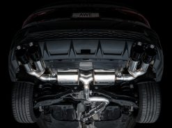 AWE 22-24 Audi 8Y S3 Touring Edition Exhaust - Diamond Black Tips - Image 10