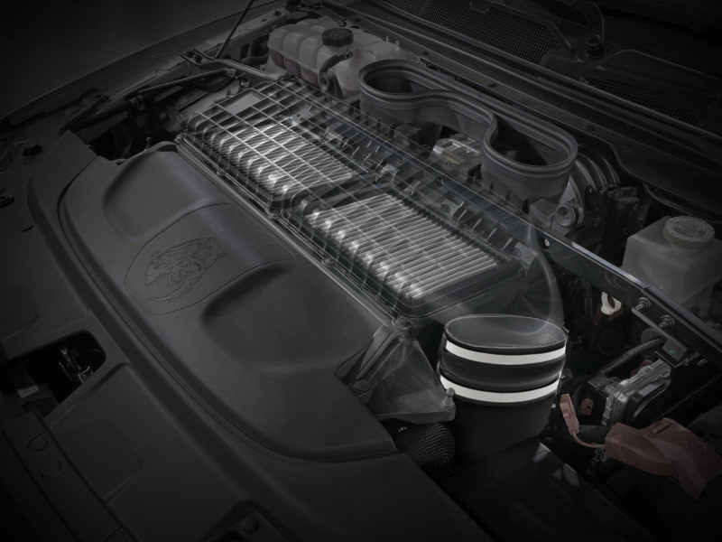aFe 21-23 Ram 1500 TRX HEMI V8 6.2L (sc) Super Stock Induction System w/ Pro DRY S Filters - Image 6