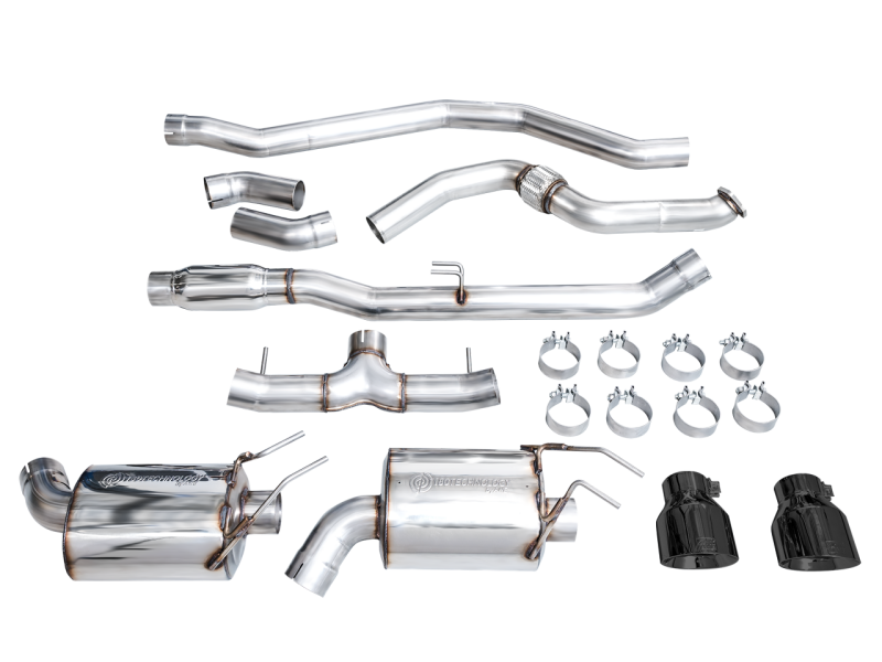 AWE Tuning 22+ Honda Civic Si/Acura Integra Touring Edition Catback Exhaust - Dual Diamond Black Tip - Image 17