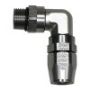 DeatschWerks 10AN ORB Female Swivel 90-Degree Hose End CPE - DW Titanium