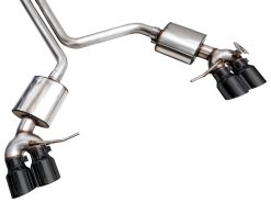 AWE Tuning 19-21 Porsche Macan 3.0T/2.9TT Touring Edition Catback Exhaust w/ Diamond Black Tips - Image 6