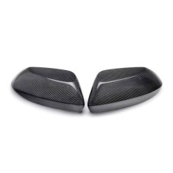 Alternative view of Seibon 19-24 Toyota Corolla Hatchback Carbon Fiber Mirror Caps
