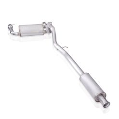 Stainless Works 2018+ Jeep Wrangler JL 304SS Factory Connect 2.5in Cat Back Exhaust System - Image 3
