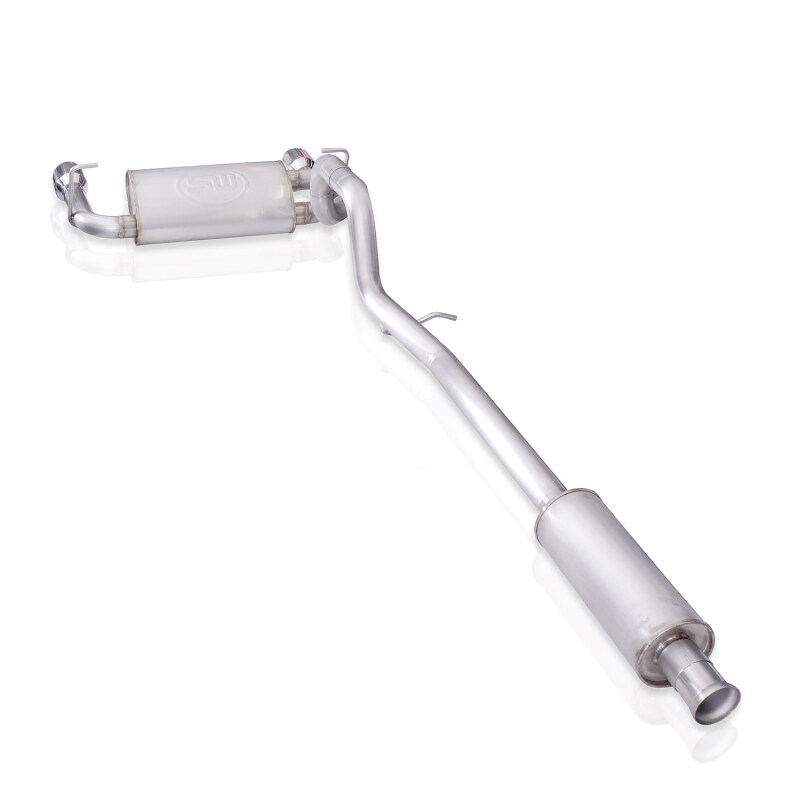 Stainless Works 2018+ Jeep Wrangler JL 304SS Factory Connect 2.5in Cat Back Exhaust System - Image 3