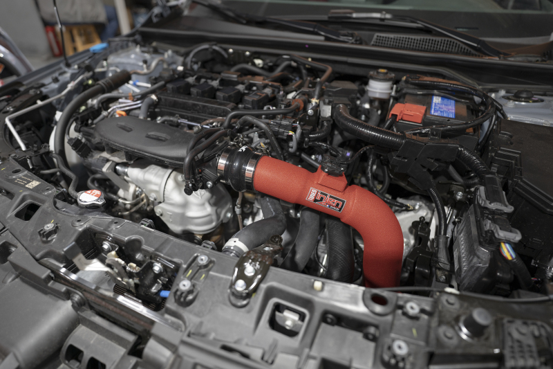 Injen 22-23 Honda Civic Si L4 1.5L Turbo SP Short Ram Intake - Wrinkle Red - Image 4