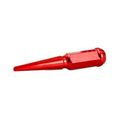 Mishimoto Mishimoto Steel Spiked Lug Nuts M14 x 1.5 24pc Set Red - Image 2