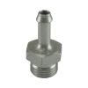 Turbosmart 6mm / 1/4in Hose End to -6AN ORB Male Straight - Clear