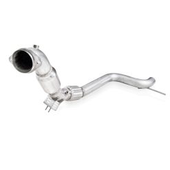Stainless Works 2015-16 Mustang Downpipe 3in High-Flow Cats - Image 3